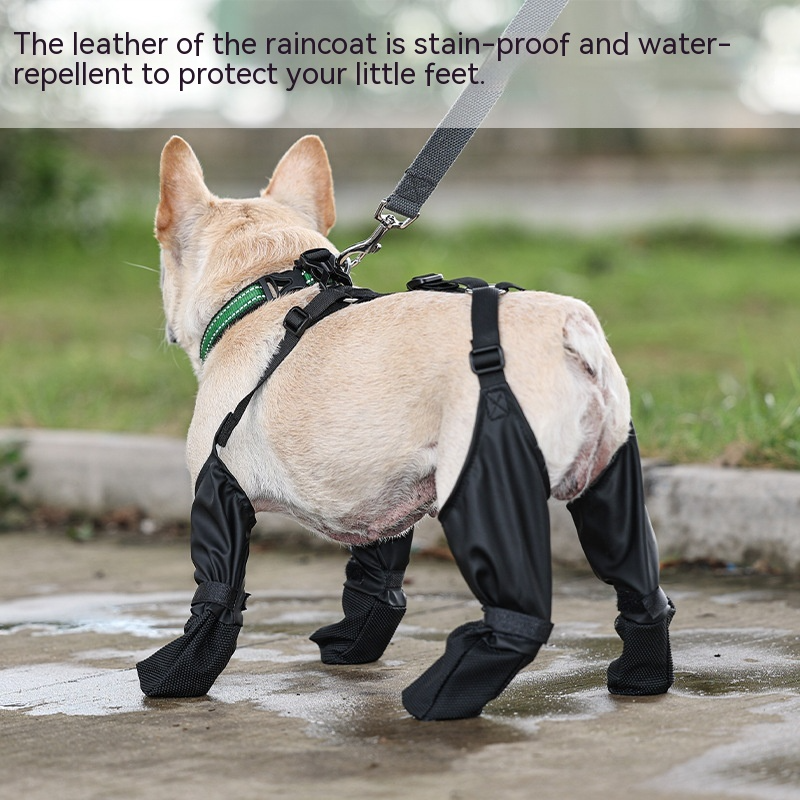 The Puddle Suit: Waterproof Full-Leg Dog Coverings