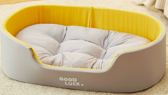 The Denali Bed: Lounger Dog Bed with Washable Cover