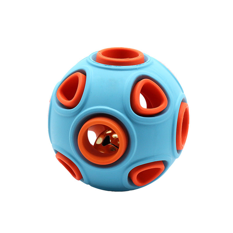 The Nightlight Ball: Glow-in-the-Dark Squeaky Chew Ball