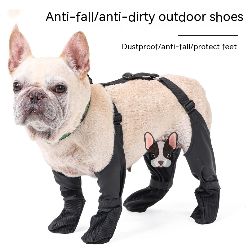 The Puddle Suit: Waterproof Full-Leg Dog Coverings