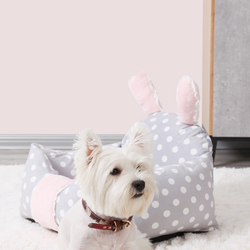 The Cloud Bed: Washable Cushioned Dog Bed