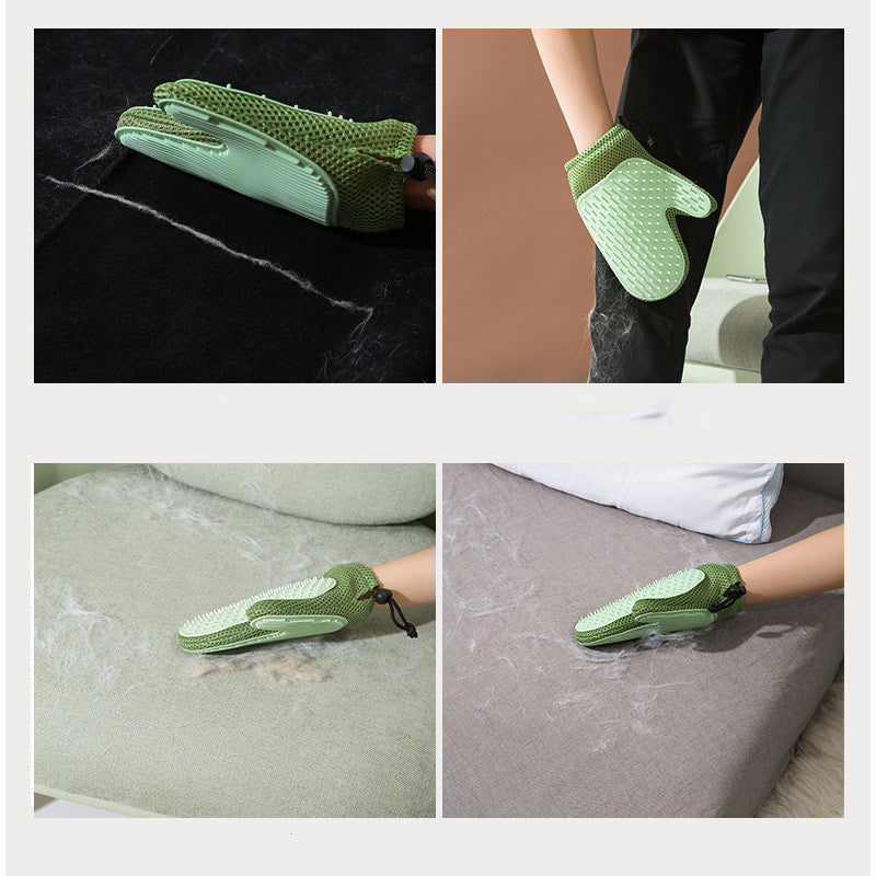 The Groom Glove: Silicone Deshedding & Massage Gloves