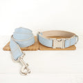The Denim Leash: Classic Cotton-Blend Dog Leash
