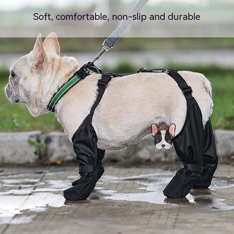 The Puddle Suit: Waterproof Full-Leg Dog Coverings