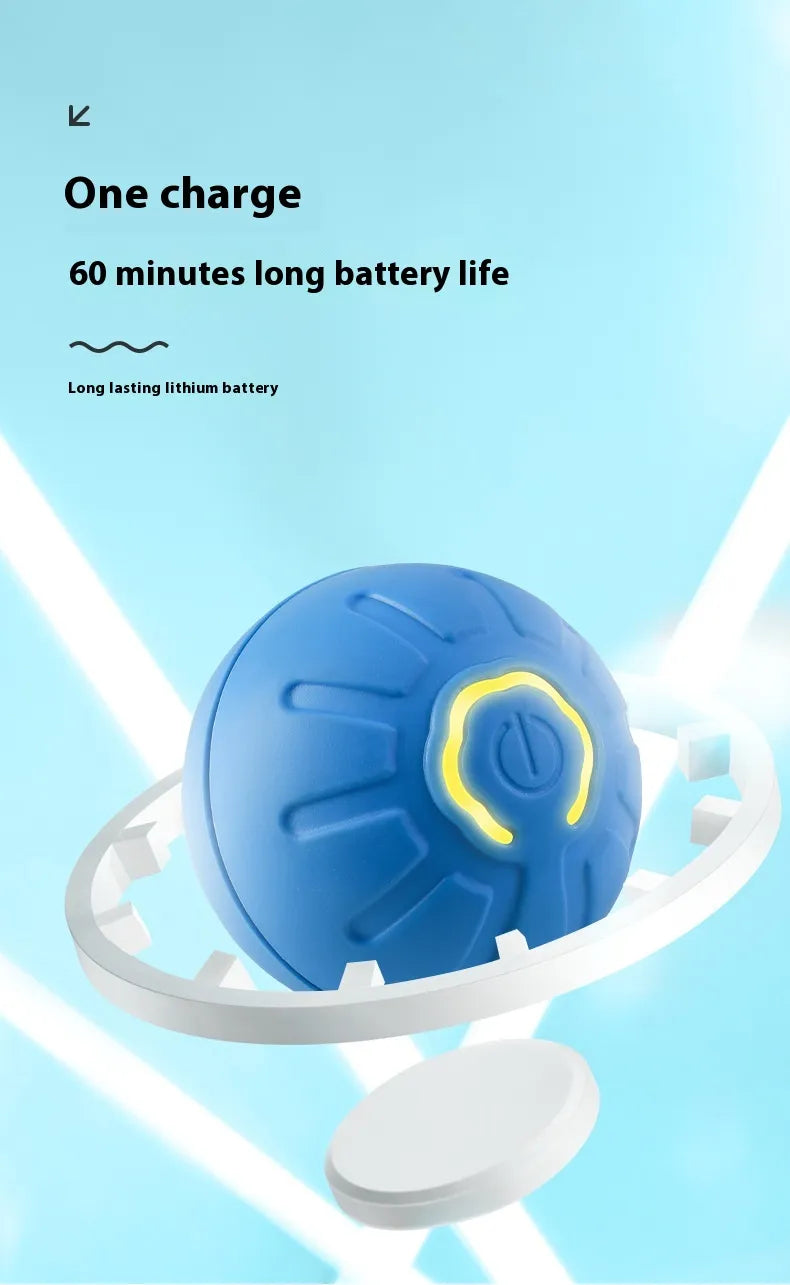 The Ricochet Ball: Smart Interactive Pet Ball