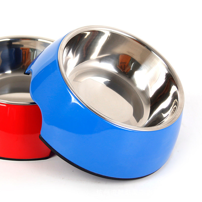 The Steady Bowl: Non-Slip Stainless Steel Dog Bowl