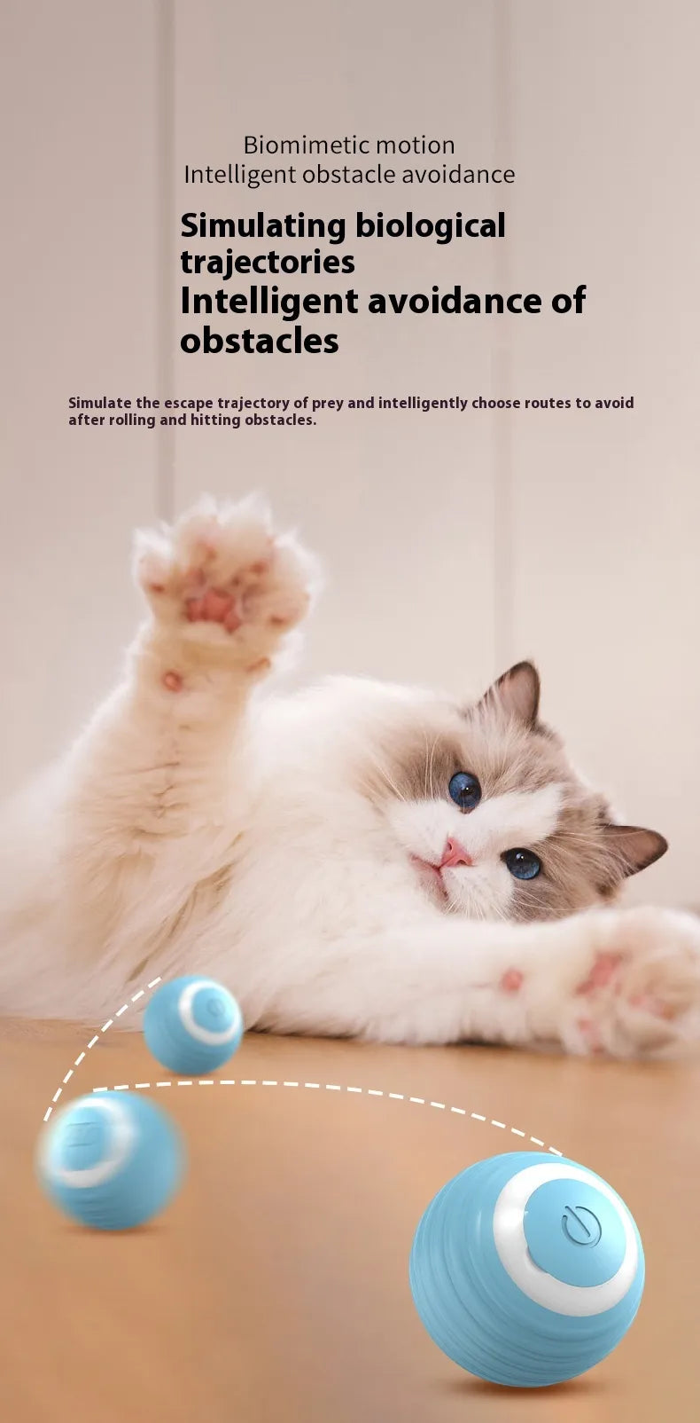 The Ricochet Ball: Smart Interactive Pet Ball
