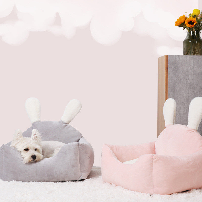 The Cloud Bed: Washable Cushioned Dog Bed