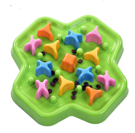 The Puzzle Plate: Slow Feeder Dog Bowl