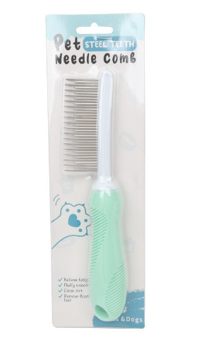 The Slicker Comb: Self-Cleaning Deshedding Comb for Dogs