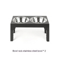 The Uplift Feeder: Adjustable Elevated Slow-Feed Dog Bowl