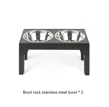 The Uplift Feeder: Adjustable Elevated Slow-Feed Dog Bowl